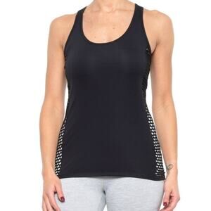 90 Degree by Reflex Women’s Racerback Tank Top Size S Black Color P.R. $54 New